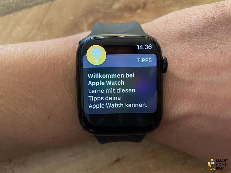 Вы можете увидеть процесс настройки на Apple Watch 7.